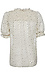 Ruffled Collar Tie Detail Blouse Thumb 2