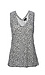 Printed V-Neck Tank Thumb 1