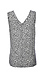 Printed V-Neck Tank Thumb 2