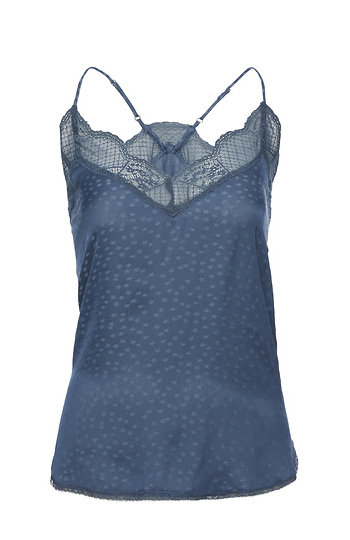 Jacquard Star Print Camisole Slide 1