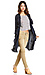 Line & Dot Flowy Trench Coat Thumb 4