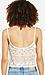 RAGA Crochet Lace Babydoll Crop Top Thumb 2