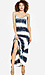 Braided Back Tie Dye Striped Maxi Dress Thumb 3