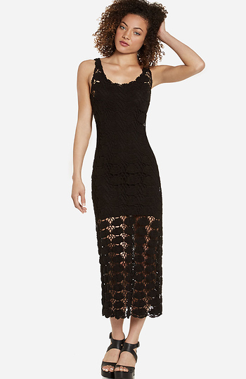 Lovers + Friends Gemma Crochet Maxi Dress Slide 1