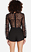 Lace Sleeve Romper Thumb 2