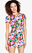 Floral Bodycon Mini Dress Thumb 1