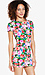 Floral Bodycon Mini Dress Thumb 3