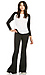 Flared Knit Pants Thumb 1