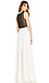 Plunging Chiffon Gown Thumb 3
