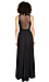 Plunging Chiffon Gown Thumb 2