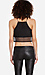 Gridline Organza Crop Top Thumb 2