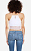 Gridline Organza Crop Top Thumb 2