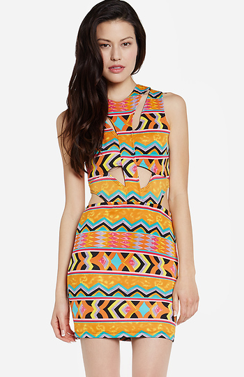 Lovers + Friends Got A Body Mini Dress in Tribal Slide 1