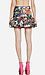 Dark Floral Flounce Skirt Thumb 2