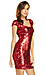 Dress The Population Gabriella Sequin Dress Thumb 3