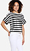 Drop Sleeve Bold Striped Top Thumb 3