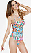 Mara Hoffman Lattice Back One Piece Thumb 3