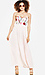 Floral Embroidered Strapless Maxi Dress Thumb 1