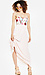Floral Embroidered Strapless Maxi Dress Thumb 3