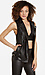 MINKPINK All I Need Vegan Leather Biker Vest Thumb 3