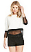 Beaded Embroidered Shorts Thumb 1