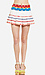 RAGA Tiered Ruffle Embroidered Skirt Thumb 4