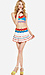 RAGA Tiered Ruffle Embroidered Skirt Thumb 1