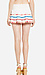 RAGA Tiered Ruffle Embroidered Skirt Thumb 2