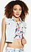 RAGA Lace Back Denim Vest Thumb 3