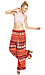 RAGA Tribal Print Palazzo Pants Thumb 1