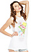 The Laundry Room Beverly Hillin Flamingo Muscle Tee Thumb 3