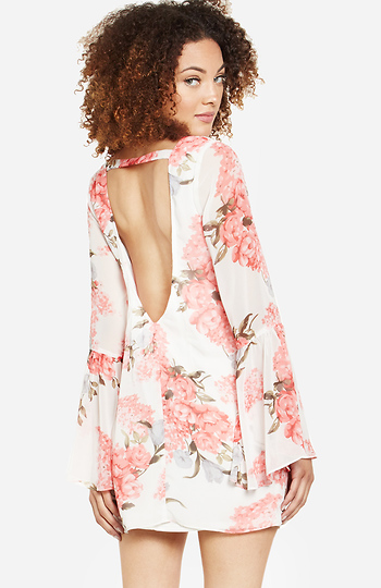 Show Me Your Mumu Bachelorette Dress in Blossom Blush Slide 1