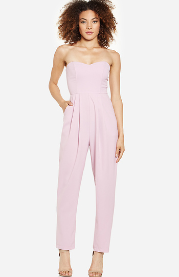 Chic Strapless Jumpsuit Slide 1