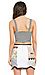 Line & Dot Textiled Uneven Skirt Thumb 2