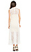 Sheer Lace Panel Maxi Dress Thumb 2