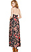 Somedays Lovin Moss Heart Floral Maxi Dress Thumb 2