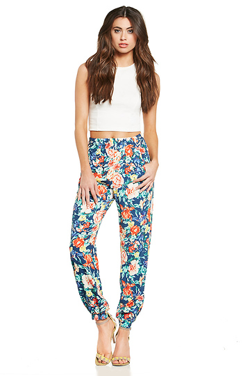 MINKPINK Acid Bloom Jogger Pants Slide 1
