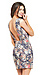 Line & Dot Deep V Back Floral Dress Thumb 3