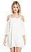 DAILYLOOK Bare Shoulder Tunic Dress Thumb 1