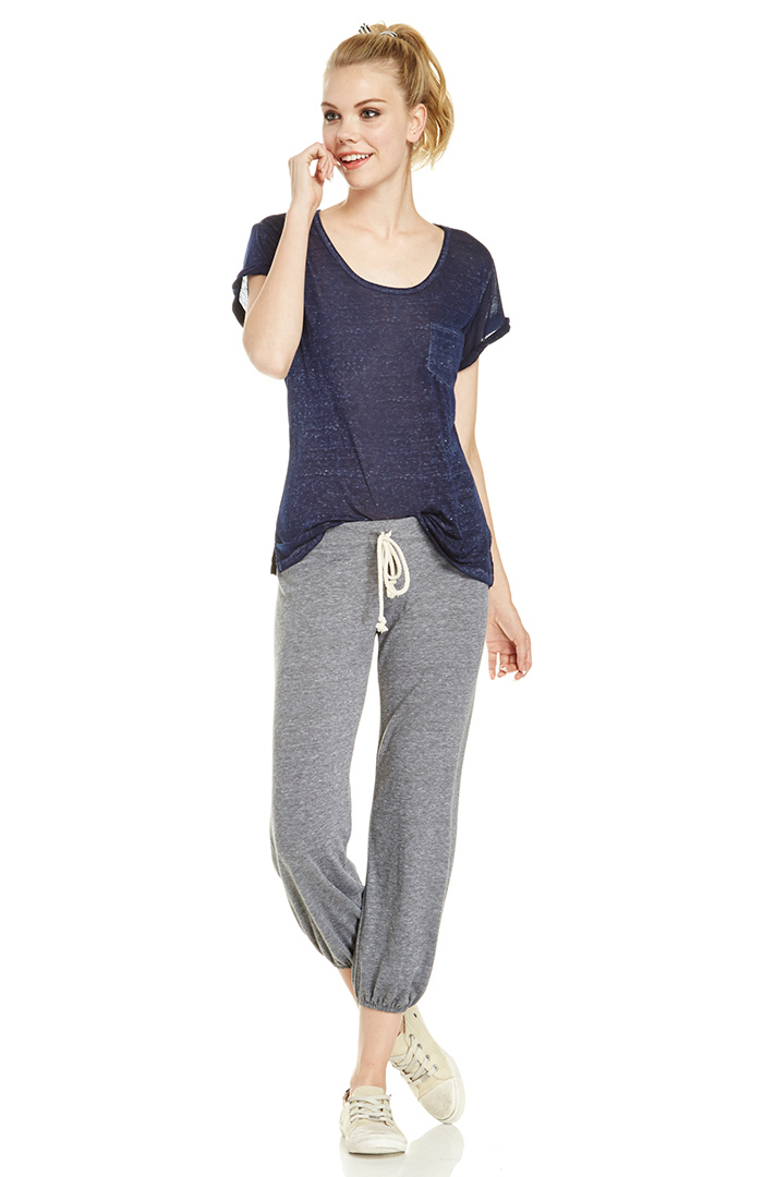 capri sweats with pockets