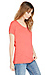 LAmade Double V-Neck Slouchy Tee Thumb 3