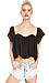 Off Shoulder Crop Top Thumb 1