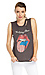 DAYDREAMER The Rolling Stones Artfully Thrashed Muscle Tee Thumb 1