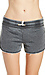 Faded Drawstring Shorts Thumb 4