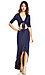 DAILYLOOK Tie Bodice Jersey Maxi Dress Thumb 1