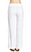 SOLOW Wide Leg Linen Pant with Foldover Waistband Thumb 3