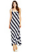 Diagonal Stripe Maxi Dress Thumb 3