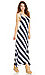 Diagonal Stripe Maxi Dress Thumb 2