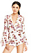 Floral Bell Sleeve Romper Thumb 1