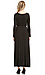 Jersey Knit Long Sleeve Maxi Dress Thumb 2